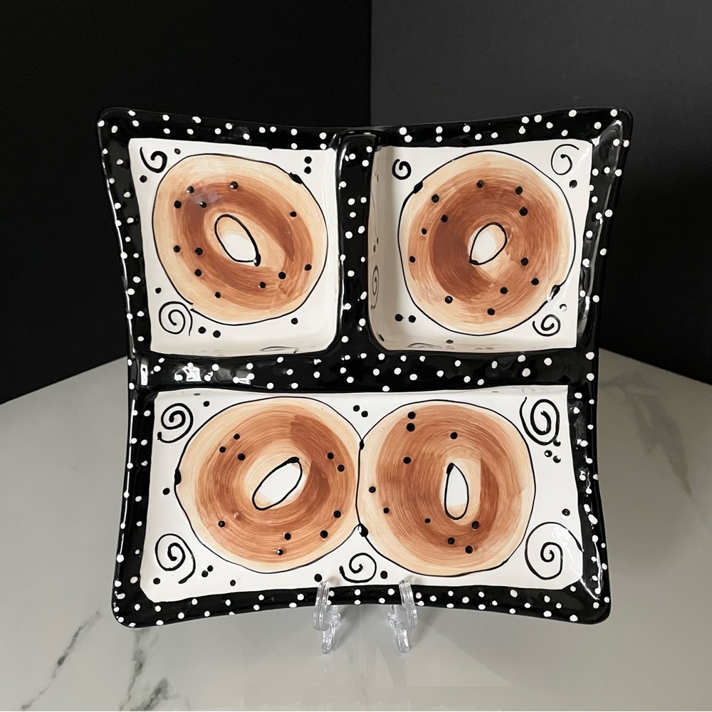 Bagel Platter by Joanne Delomba